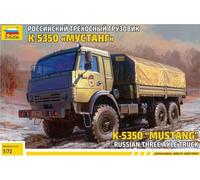 Zvezda K-5350 Mustang Camión Ruso de 3 Ejes
