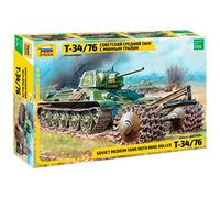 ZVEZDA- Kit de Modelo de Plástico (Desmontado), Multicolor (Bonateks 1)
