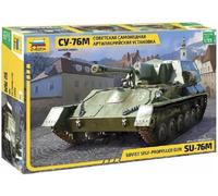 Zvezda - Maqueta Char Soviet Self-propelled Gun Su-76m 3662 1/35ª Maquette Char Promo