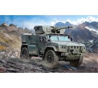 Zvezda - Maqueta de coche Typhoon Vdv 4x4 K-4386 Armored Car with Remote Control Module 3648 1/35º Maqueta de carro promocional