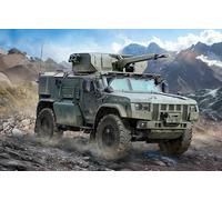 Zvezda - Maqueta de coche Typhoon Vdv 4x4 K-4386 Armored Car with Remote Control Module 3648 1/35º Maqueta de carro promocional