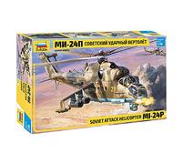 Zvezda Maqueta de helicóptero Attack 4812 1:48 MIL MI-24P Russ. Maqueta de helicóptero Attack (Montaje de plástico, sin Pintar)