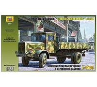Mb-4500 Einheitskabine German Heavy Camión 1 :3 5 Plástico Modelo Kit Zvezda