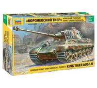 Zvezda Rey Tiger Ausf. B (Henschel Torreta) Alemán de Tanques Pesados - 1/35 Escala Kit Modelo
