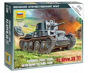 Zvezda Tanques 1/100 38t