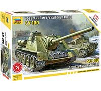 Zvezda Z5044 Destructor de Tanques soviético SU-100 Modelo Kit