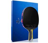 ZVfsdgSDFG Raquetas de Tenis de Mesa, Avanzado con Caja de Regalo, formación Profesional Integral / 1 Unidad(Short Handle)