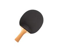 ZVfsdgSDFG Raquetas de Tenis de Mesa, Raquetas de Tenis Mesa Entrenamiento un Solo Golpe c/Raqueta(Black Red,Horizontal Plate)