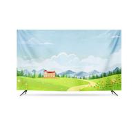 ZVfsdgSDFG televisor de exterior, Protector universal de 32" a 85" pantallas planas/curvas, poliéster(C,55IN)