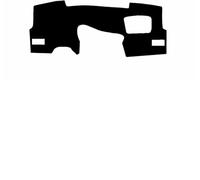 ZVFZGFGR Alfombrilla para salpicadero de Coche, Antideslizante, Protectora, antirreflejos, Parasol Interior para Toyota Vios Soluna Vios XP40 2003-2007