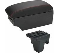 ZVFZGFGR Caja de reposabrazos de Doble Capa para Focus 3 Mk3 2011-2021 Accesorios de Almacenamiento Central para el Interior del Coche