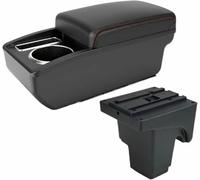 ZVFZGFGR Caja de reposabrazos de Doble Capa para Focus 3 Mk3 III 2011 2012 2013 2014 2015 2016 2017 2018 2019 2020 Accesorios de Almacenamiento Central para el Interior del Coche
