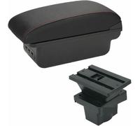ZVFZGFGR Caja de reposabrazos de Doble Capa para Skoda para Octavia para Yeti Mk2 2005-2012 Accesorios de Almacenamiento Central para el Interior del Coche