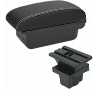 ZVFZGFGR Caja de reposabrazos de Doble Capa para Skoda para Octavia para Yeti Mk2 2005-2012 Accesorios de Almacenamiento Central para el Interior del Coche