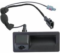 ZVFZGFGR Cámara Trasera para Coche, cámara de Marcha atrás HD Impermeable con visión Nocturna y Asistente de Aparcamiento para Audi A4 A5 A6 Allroad Q3 Q5 S3 S5 5N0827566C 8K0980551 5N0827566AA