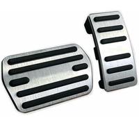 ZVFZGFGR Cubiertas para Pedales de Freno y Embrague, Pedales de Acelerador y reposapiés para Coche para Ford para Mustang para Mache 2015-2023