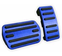 ZVFZGFGR Cubiertas para Pedales de Freno y Embrague, Pedales de Acelerador y reposapiés para Coche para Ford para Mustang para Mache 2015-2023