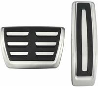 ZVFZGFGR Cubiertas para Pedales de Freno y Embrague, Pedales de Acelerador y reposapiés para Coche para Q7 4L SQ7 para Touareg para Cayenne 2007-2016