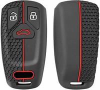 ZVFZGFGR Funda de Silicona para Llave de Coche, Funda Protectora para Mando a Distancia para Audi Q5 Q7 TT A4 B9 A5 A6 8S 8W 4M S4 S5 S7 TTS TFSI RS