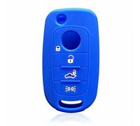 ZVFZGFGR Funda de Silicona para Llave de Coche, Funda Protectora para Mando a Distancia para Fiat Tipo Toro Freedom 500X para Doblo Argo Nuovo Grazie