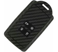 ZVFZGFGR Funda de Silicona para Llave de Coche, Funda Protectora para Mando a Distancia para Renault Kadjar Clio Scenic Megane R.S. Scenic Duster Sandero Captur Twingo koleos