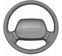 ZVFZGFGR - Fundas para Volante Cosidas para Coche, para Toyota Tacoma 1995-2002 Protector de Cuero Negro Cosido para el Volante