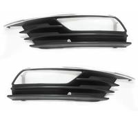 ZVFZGFGR Parachoques del Coche, luz antiniebla, Rejilla Delantera, Luces antiniebla, Orificio, Cubierta de lámpara para Audi A3 Sedan 2013 2014 2015 2016 2017 8V5807681A