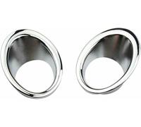 ZVFZGFGR Parachoques del Coche, luz antiniebla, Rejilla Delantera, Luces antiniebla, Orificio, Cubierta de lámpara para Nissan Qashqai 2007 2008 2009
