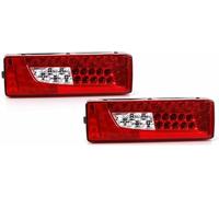 ZVFZGFGR - Parachoques Trasero, luz de Freno, luz de Giro y luz direccional, 24V para Scania G400 G450 Heavy 2380954 2241859 Reflector para Parachoques Trasero
