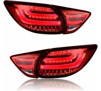 ZVFZGFGR - Parachoques Trasero, luz de Freno, luz de Giro y luz direccional, para Mazda Cx5 2013 2014 2015 Reflector para Parachoques Trasero