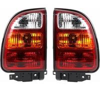 ZVFZGFGR - Parachoques Trasero, luz de Freno, luz de Giro y luz direccional, para Toyota para RAV4 1998-2000 8156142050 8156042050 Reflector para Parachoques Trasero