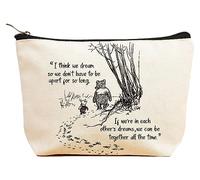 ZVMIS Winie - Bolsa de maquillaje, 1-I Think We Dream So We