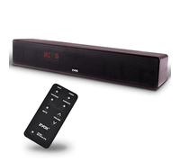 ZVOX AccuVoice AV157 - Barra de sonido aclaradora de diálogo, tecnología auditiva patentada con refuerzo de voz, barra de sonido de altavoces de TV de perfil bajo, perfecta para cine en casa y Smart