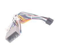 ZVPQU Adaptador de Cable de arnés de cableado de Radio for Coche Android de 16 Pines for Jeep, Compass 2007-2009, Grand Cherokee, Chrysler y Grand Voyager. Cable Adaptador de Radio(Cables)