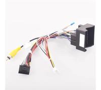 ZVPQU Adaptador de Cable de arnés de cableado for Radio estéreo de Coche Android de 16 Pines for Citroën, C4, C5, DS6, Peugeot, 3008, 2008, 307 y 408. Cable Adaptador de Radio(Cables)