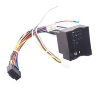 ZVPQU Adaptador de Cable de arnés de cableado for Radio estéreo de Coche Android de 16 Pines for Ford, Focus Mk2, Mondeo Mk4, C-MAX, Fiesta, Fusion Cable Adaptador de Radio(Cables)