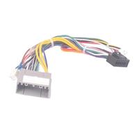 ZVPQU Adaptador de Cable de arnés de cableado for Radio estéreo de Coche Android de 16 Pines for Jeep, Compass 2007-2009, Grand Cherokee, Chrysler y Grand Voyager Cable Adaptador de Radio(Cables)