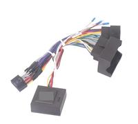 ZVPQU Adaptador de Cable de arnés de Radio de Coche Android de 16 Pines, for Opel, for Astra HJGK Zafira B Antara Vectra Corsa D Meriva A Cable Adaptador de Radio(with Canbus)