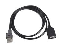 ZVPQU Adaptador de Cable USB for Coche de 4 Pines for Peugeot, 207, 307, 308, 408, 508 y Citroën, Compatible con Reproductor de CD RD43, RD45 y RD9. Cable Adaptador de Radio