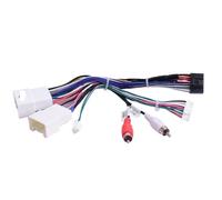 ZVPQU Arnés de cableado de Radio de 16 Pines for Coche, Caja CANbus for Mitsubishi, Outlander Pajero (2006-2013), Adaptador estéreo for Android Cable Adaptador de Radio(Cables)