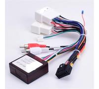 ZVPQU Arnés de cableado de Radio de 16 Pines for Coche, Caja CANbus for Mitsubishi, Outlander Pajero (2006-2013), Adaptador estéreo for Android Cable Adaptador de Radio(with Canbus)