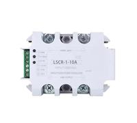 ZVQYSGIW Regulador de Voltaje de Estado sólido de CA trifásico monofásico 10A-200A termostato de regulación de Potencia Control de potenciómetro de 4-20MA(LSCR-1 25A 220V)