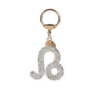 ZVRSUA Llavero del Zodiaco con Diamantes de Imitación, Llavero Originales para Llavero Mujer, llavero moto，llavero personalizado，Regalo para Amigas (Leo)