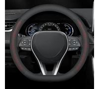ZVUOPLGV Coche Funda Volante, para Ford Puma ST-Line 2020 2021 2022 2023 Antideslizante Transpirable Incluido Cubierta del Volante Protector del Volante,D-D