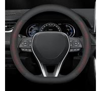 ZVUOPLGV Coche Funda Volante, para Ford Puma ST-Line 2020 2021 2022 2023 Antideslizante Transpirable Incluido Cubierta del Volante Protector del Volante,D-D