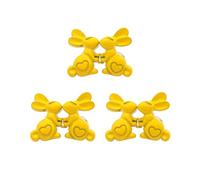 ZwaitL 3 pares de cierres de botón de Jean de, extensor de hebilla de cintura ajustable, Pin de Jean desmontable, No requiere costura, hebilla cómoda