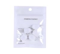 ZwaitL 5 unids/Set sedal de Pesca Hebilla tapón Soporte de Portero Carrete de Baitcasting Clips de Soporte Clip de Portero