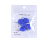 ZwaitL 5 unids/Set sedal de Pesca Hebilla tapón Soporte de Portero Carrete de Baitcasting Clips de Soporte Clip de Portero