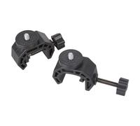 ZwaitL Abrazadera adaptadora de Soporte para teléfono con cámara de 2 Piezas con Base de Rosca de 1/4 de Pulgada Clip de Montaje para teléfono Inteligente Ajuste para Tubos de 1 mm a 25 mm Base de