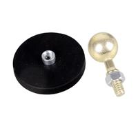 ZwaitL Adaptador de Base magnética de Repuesto, Junta de Cabeza esférica de 17mm para Sistemas de Soporte de teléfono, Junta de Soporte, Montaje magnético para
